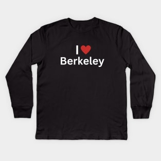 I Love Berkeley Kids Long Sleeve T-Shirt